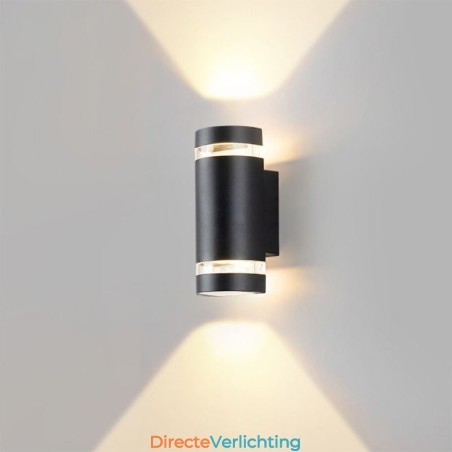 Wandlamp Waterdicht Up Down Aluminium Dubbele Kop Wandlamp Wandlamp Waterdicht Up Down Aluminium Dubbele Kop Wandlamp