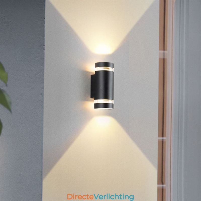Wandlamp Waterdicht Up Down Aluminium Dubbele Kop Wandlamp