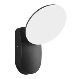 Moderne minimalistische aluminium lamp tuin waterdichte halve maan wandlamp