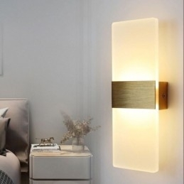 Minimalistische moderne wandlampen nachtkastje gangpad trappen keuken flats lampen