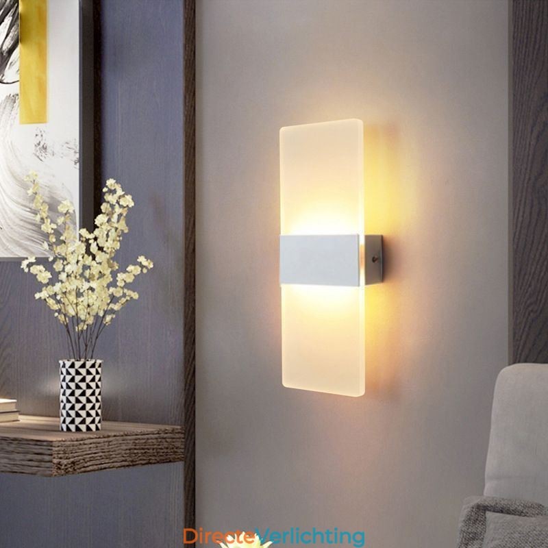 Minimalistische moderne wandlampen nachtkastje gangpad trappen keuken flats lampen