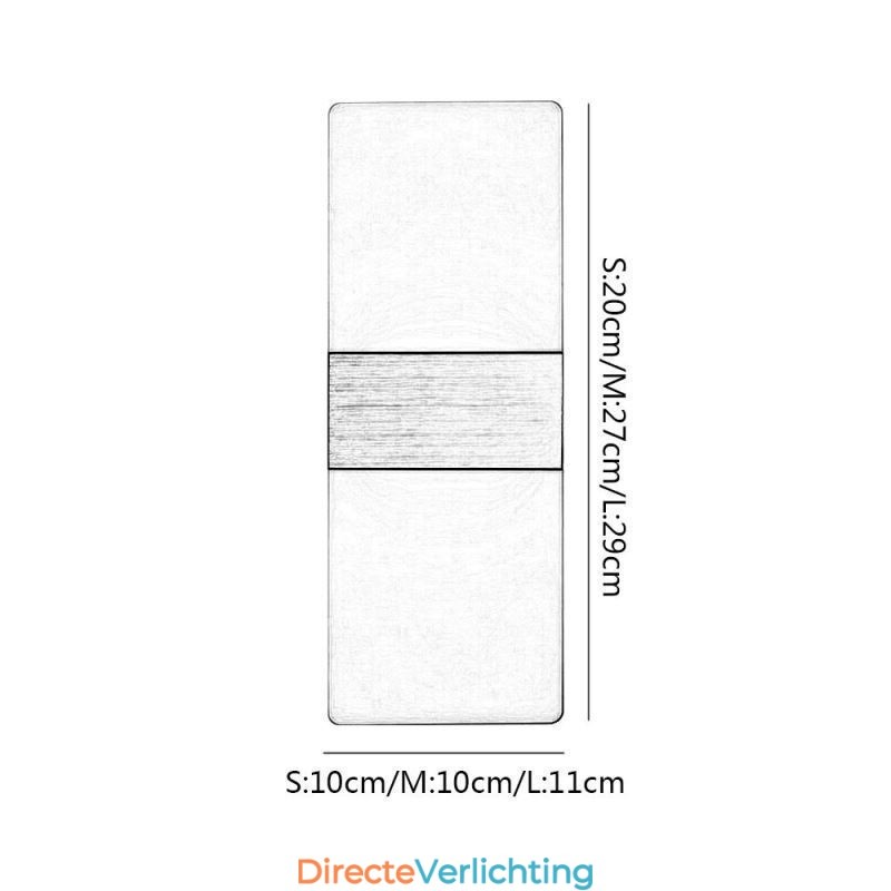 Minimalistische moderne wandlampen nachtkastje gangpad trappen keuken flats lampen
