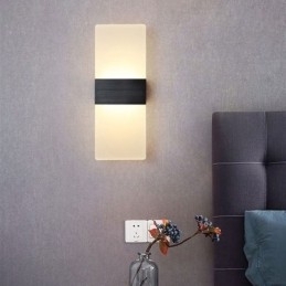 Minimalistische moderne wandlampen nachtkastje gangpad trappen keuken flats lampen