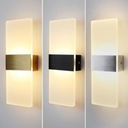 Minimalistische moderne wandlampen nachtkastje gangpad trappen keuken flats lampen