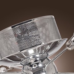 Moderne eigentijdse kristalchroom metalen inbouw