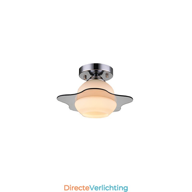 Moderne plafondlamp inbouw 1 lichts eigentijds metaal