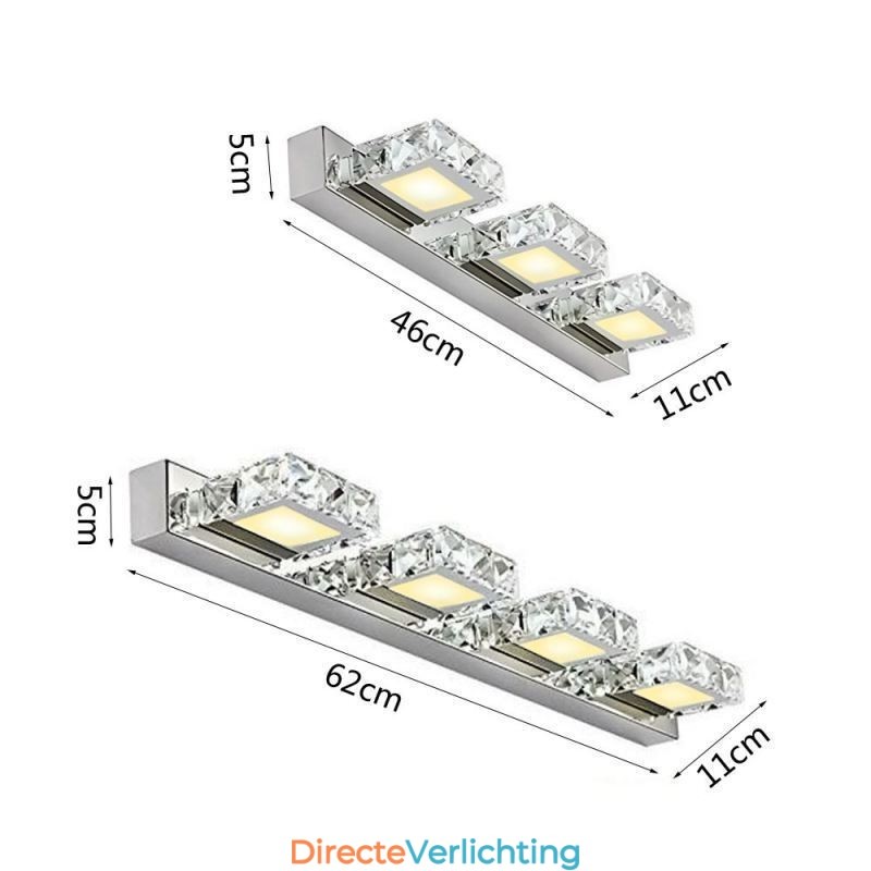 Wandlamp Badkamerspiegel Wastafel Wandlamp Roestvrij Staal