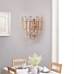 Europese wandlampen Kristallen wandlampen Badkamer