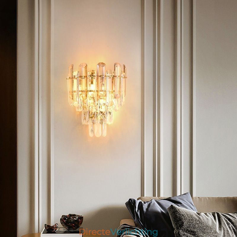 Europese wandlampen Kristallen wandlampen Badkamer