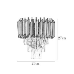Moderne wandlamp lampen creativiteit kristallen wandlamp