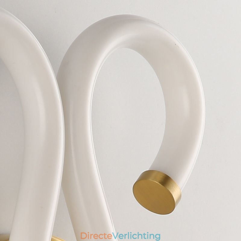 Moderne wandlamp Creativiteit Wandlamp Koper Schapenhoorn 2 Lampen
