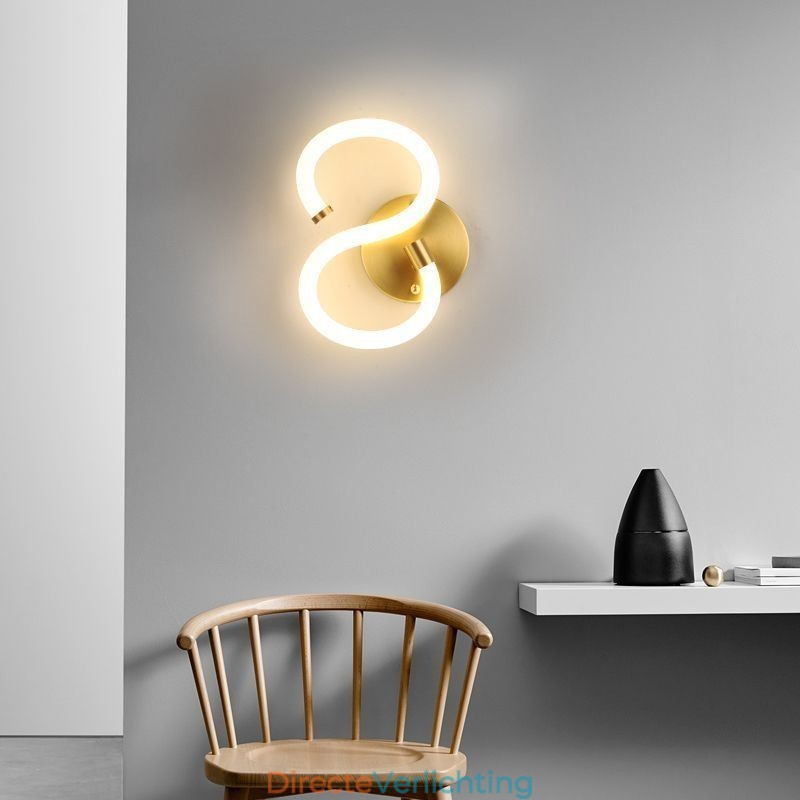 Letterverlichting alfabet wandlamp