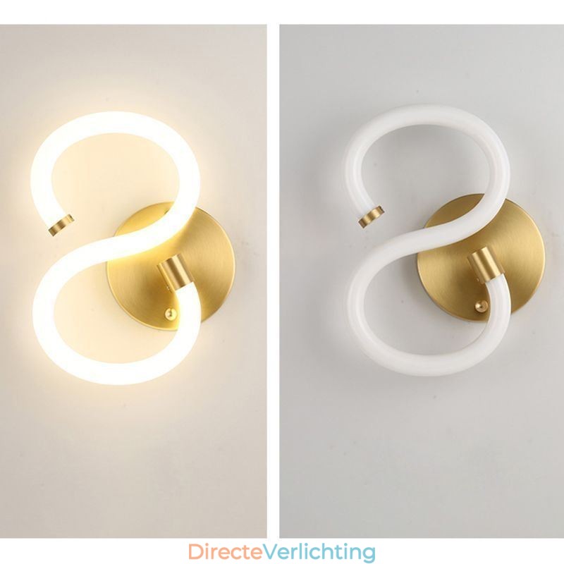 Letterverlichting alfabet wandlamp