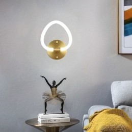 Moderne wandlamp in hartvorm voor binnen