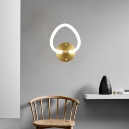 Moderne wandlamp in hartvorm voor binnen