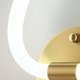 Moderne wandlamp in hartvorm voor binnen