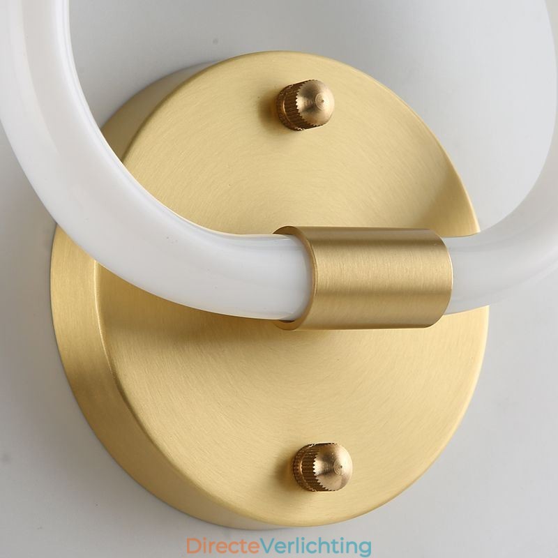 Moderne wandlamp in hartvorm voor binnen