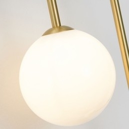 Globe Glazen Wandlamp Verlichting Moderne Messing Wandlamp