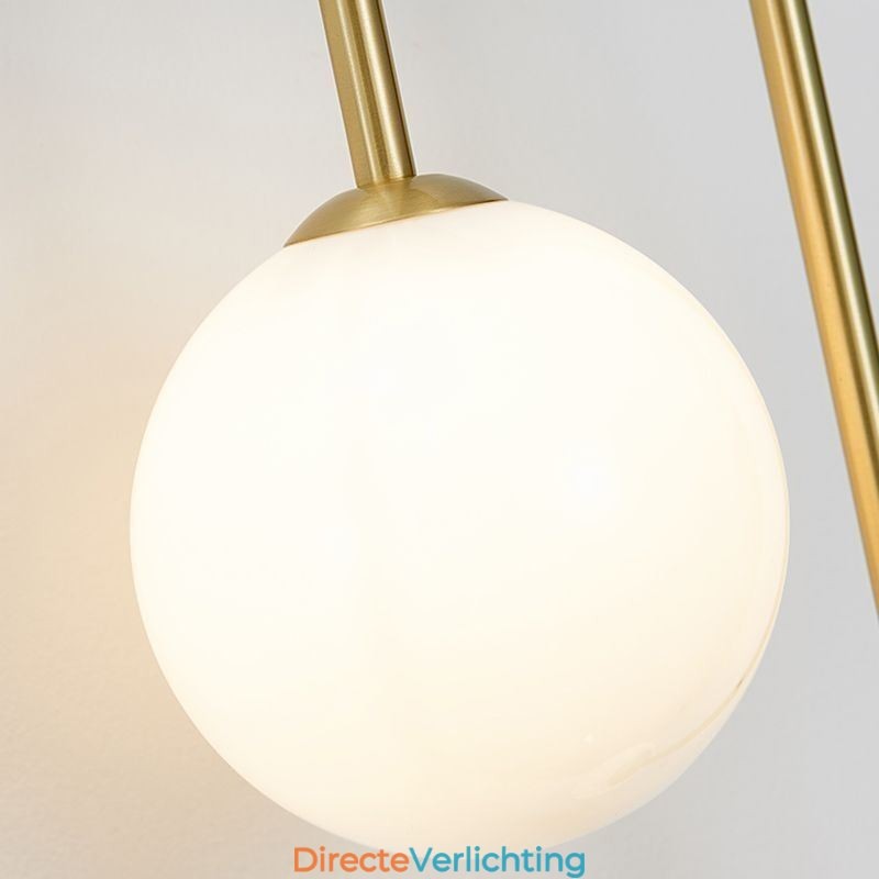 Globe Glazen Wandlamp Verlichting Moderne Messing Wandlamp