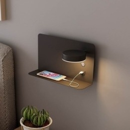 Wandlamp Draaibare Wandlamp met USB-oplaadpoort