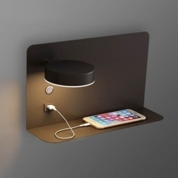 Wandlamp Draaibare Wandlamp met USB-oplaadpoort