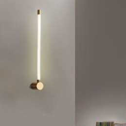 Messing wandlamp moderne acryl strip wandlamp
