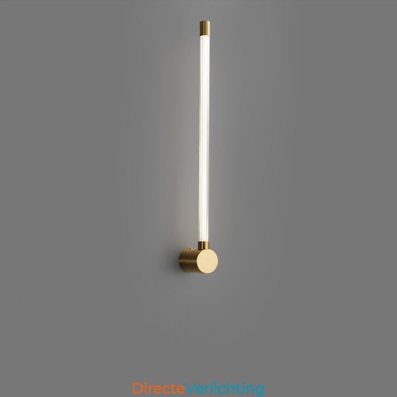 Messing wandlamp moderne acryl strip wandlamp