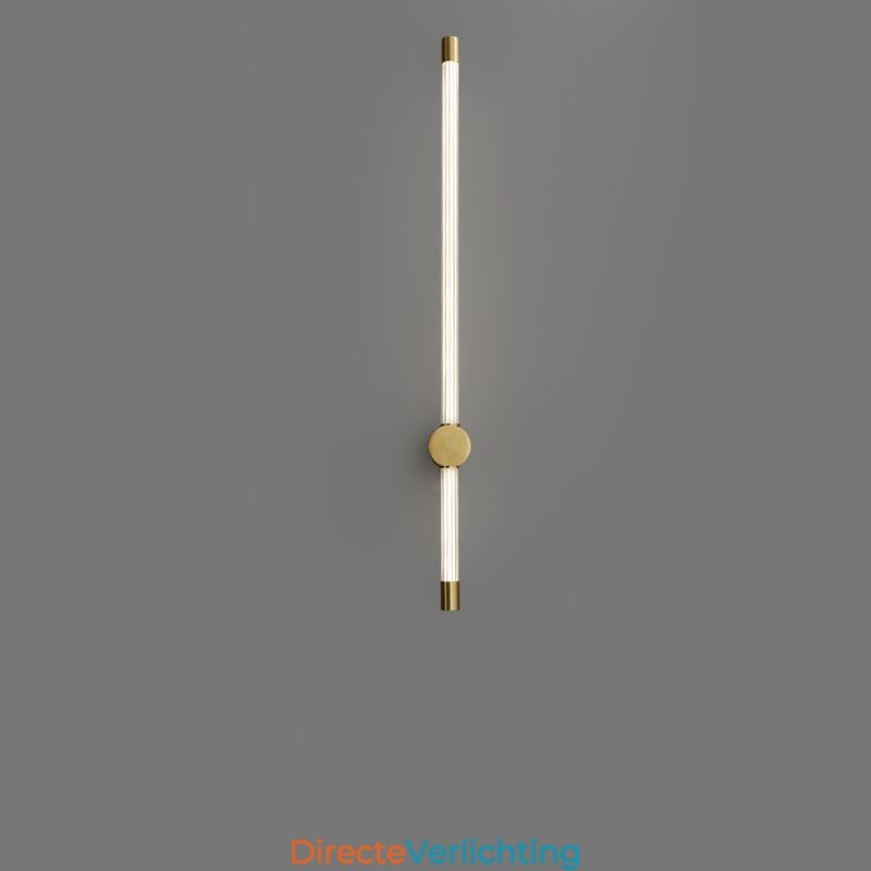 Messing wandlamp moderne acryl strip wandlamp