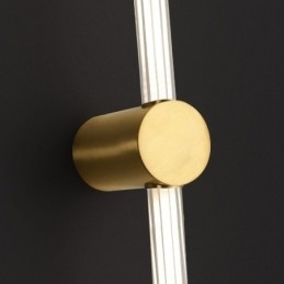 Messing wandlamp moderne acryl strip wandlamp