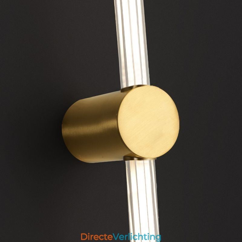 Messing wandlamp moderne acryl strip wandlamp