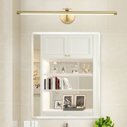 Nordic Mirror Front Light Messing Acryl Wandlamp