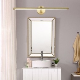 Nordic Mirror Front Light Messing Acryl Wandlamp