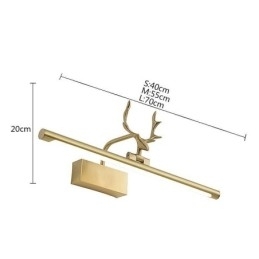 Nordic Messing Wandlamp Spiegel Frontlicht
