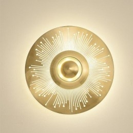 Nordic messing wandlamp holle ronde vorm wandlamp