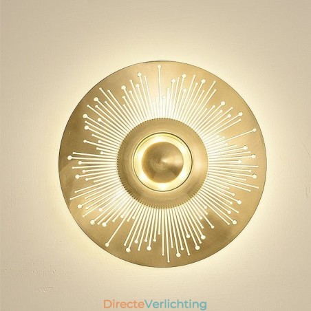 Nordic messing wandlamp holle ronde vorm wandlamp Nordic messing wandlamp holle ronde vorm wandlamp