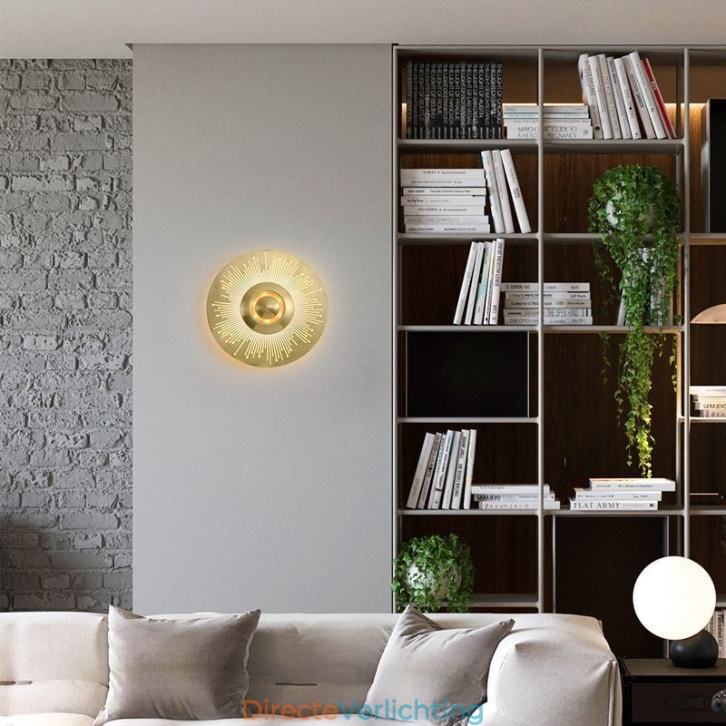 Nordic messing wandlamp holle ronde vorm wandlamp