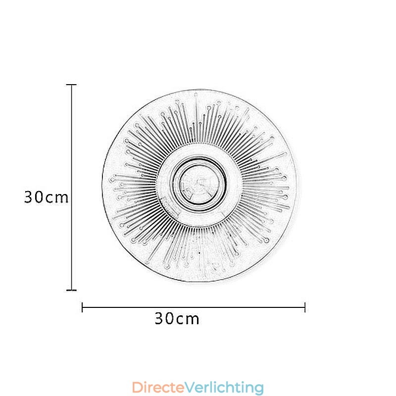 Nordic messing wandlamp holle ronde vorm wandlamp