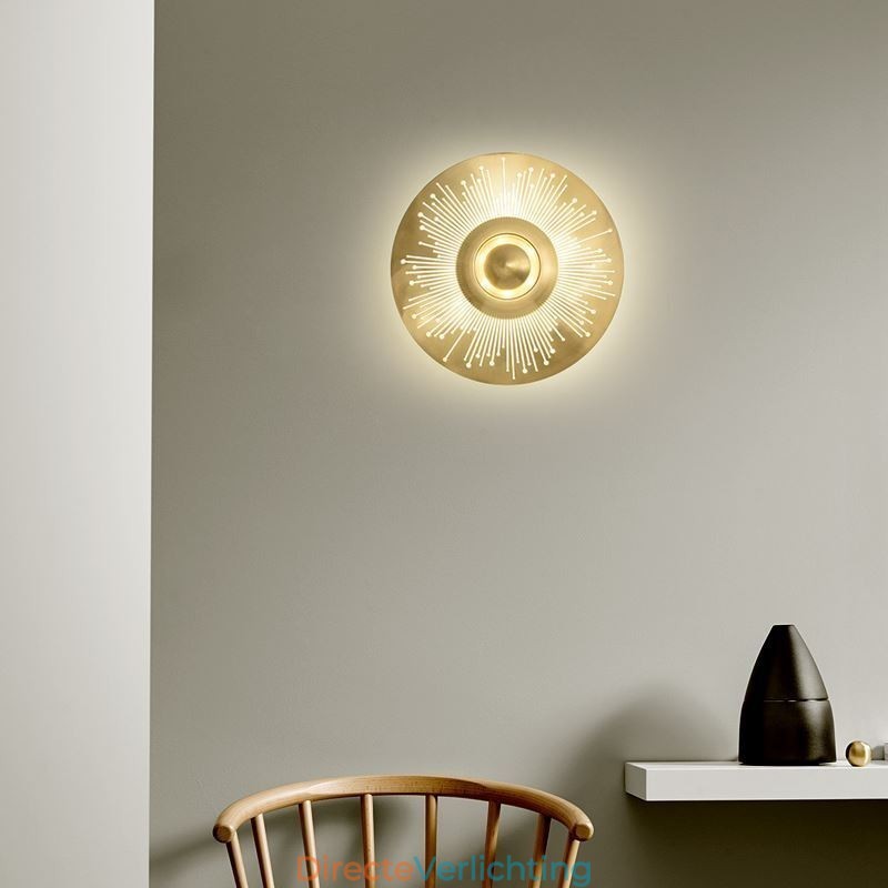 Nordic messing wandlamp holle ronde vorm wandlamp