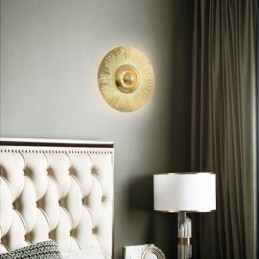 Nordic messing wandlamp holle ronde vorm wandlamp