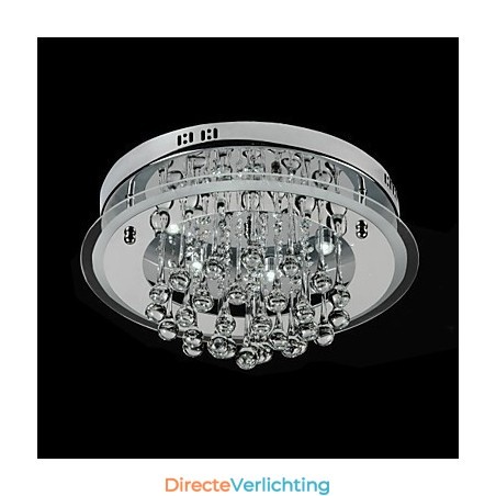 Moderne eigentijdse chromen kristal inbouw Moderne eigentijdse chromen kristal inbouw