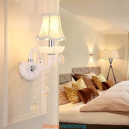 Klassieke Europese stijl kristallen wandlamp elegante wandlamp Klassieke Europese stijl kristallen wandlamp elegante wandlamp