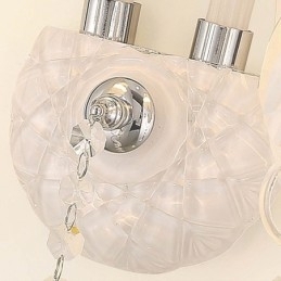 Klassieke Europese stijl kristallen wandlamp elegante wandlamp