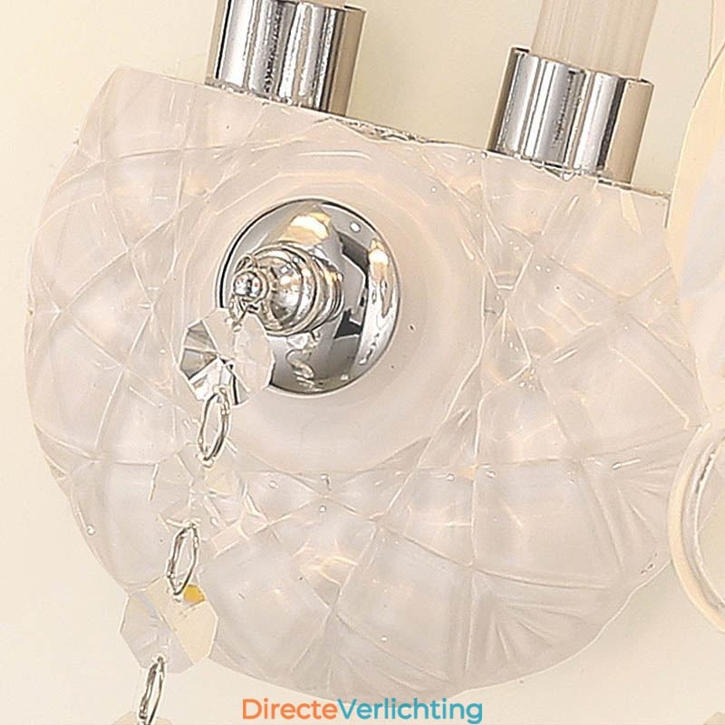 Klassieke Europese stijl kristallen wandlamp elegante wandlamp