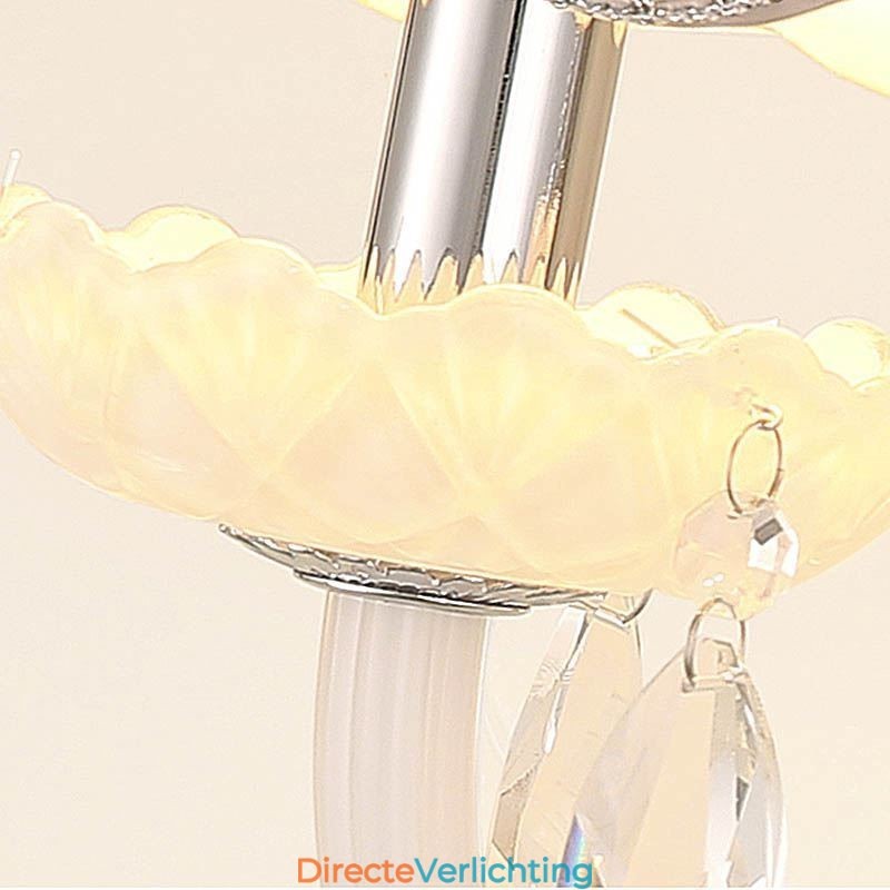 Klassieke Europese stijl kristallen wandlamp elegante wandlamp