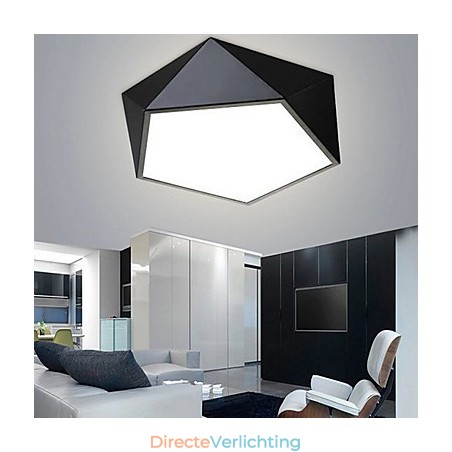 Gemonteerde moderne nachtlamp wit + warm witte kleur plafondverlichting Gemonteerde moderne nachtlamp wit + warm witte kleur plafondverlichting