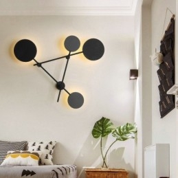 Moderne wandlamp geometrische vorm ijzeren armatuur wandlamp