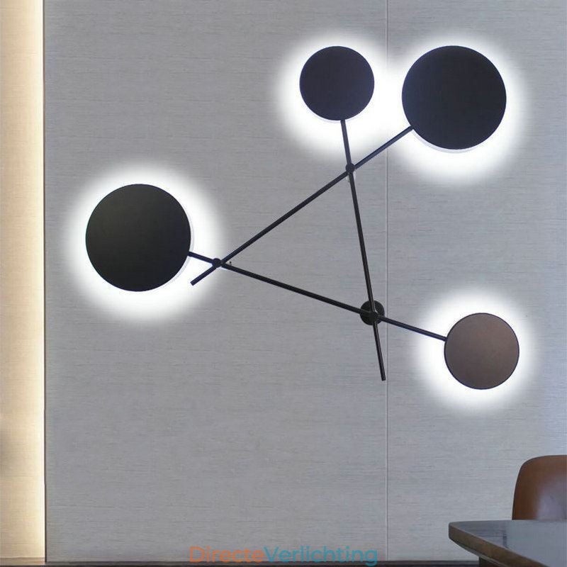 Moderne wandlamp geometrische vorm ijzeren armatuur wandlamp