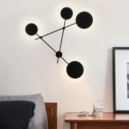 Moderne wandlamp geometrische vorm ijzeren armatuur wandlamp