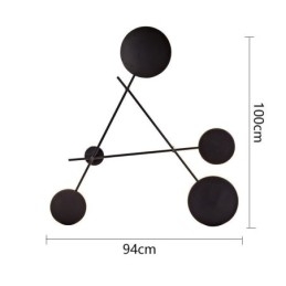 Moderne wandlamp geometrische vorm ijzeren armatuur wandlamp