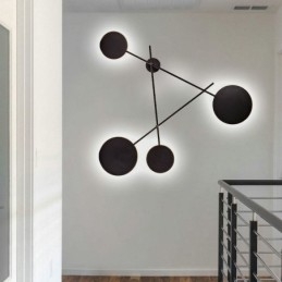 Moderne wandlamp geometrische vorm ijzeren armatuur wandlamp